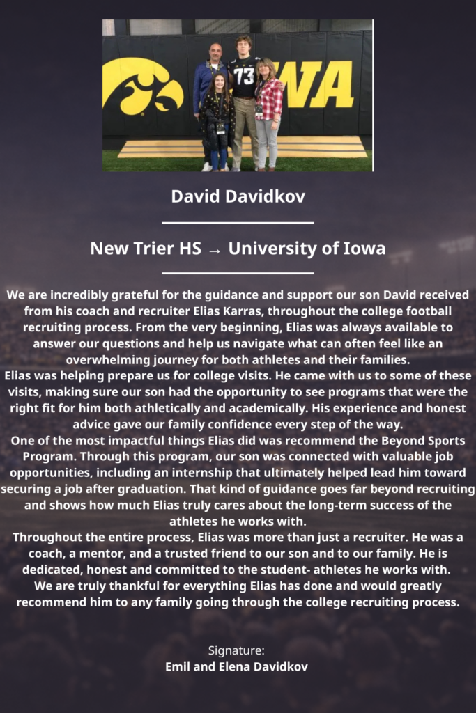 David Davidkov — ProZpects athlete