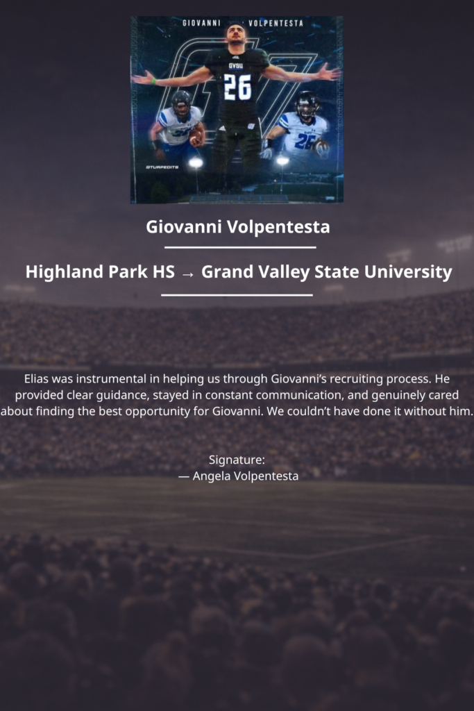 Giovanni Volpentesta — ProZpects athlete